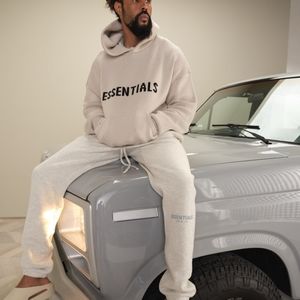 Fear Of God Essentials sweater hoodie in oatmeal